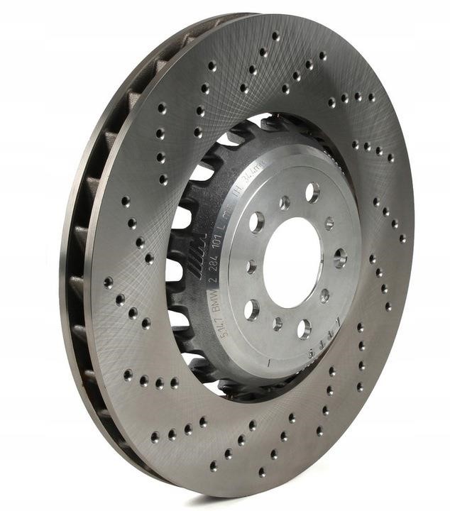 34117991101 BMW Ventilated front left brake disc