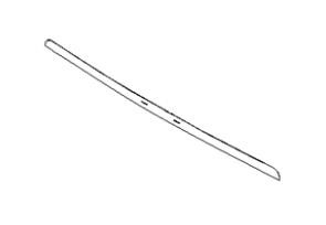 873722E510 Hyundai/Kia Trunk door molding