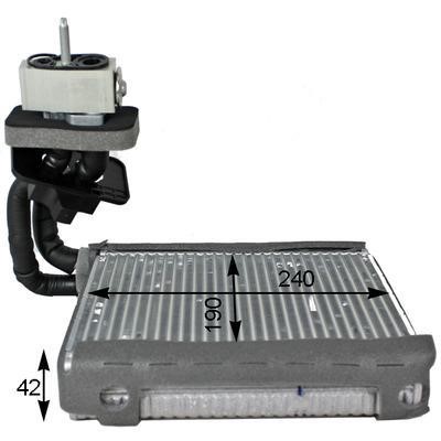 AC Evaporator Ford Focus: AE105000P Mahle/Behr Air conditioner evaporator