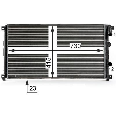Mahle/Behr CR 13 000P Radiator, engine cooling CR13000P