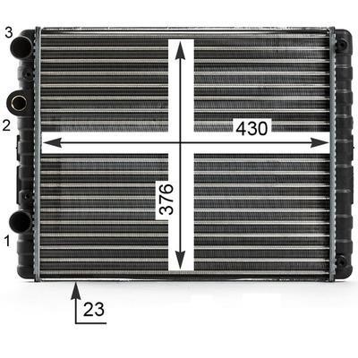 Mahle/Behr CR 42 000P Radiator, engine cooling CR42000P