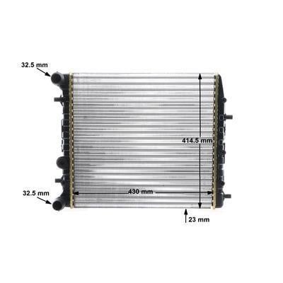 Mahle/Behr Engine cooling radiator – price 240 PLN