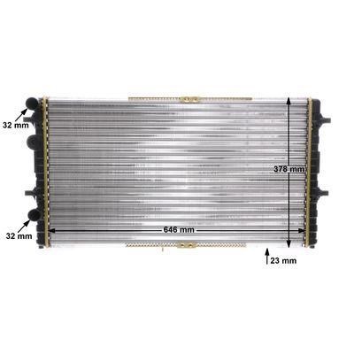 Mahle&#x2F;Behr Radiator, engine cooling – price 368 PLN