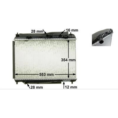 Mahle/Behr Engine cooling radiator – price 605 PLN