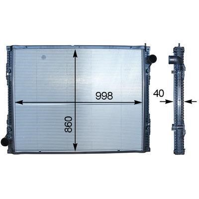 Mahle/Behr CR 916 000P Engine cooling radiator CR916000P CR916000P Mahle/Behr Engine cooling radiator