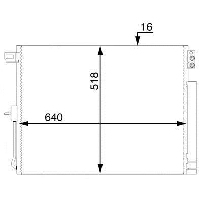 Mahle/Behr AC 45 000S Cooler Module AC45000S