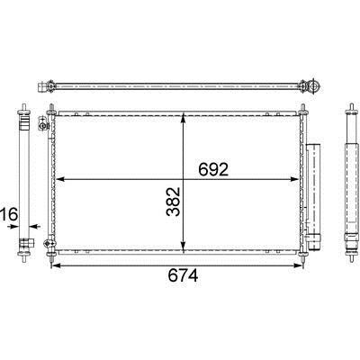 Mahle/Behr AC Condenser – price [object Object] PLN