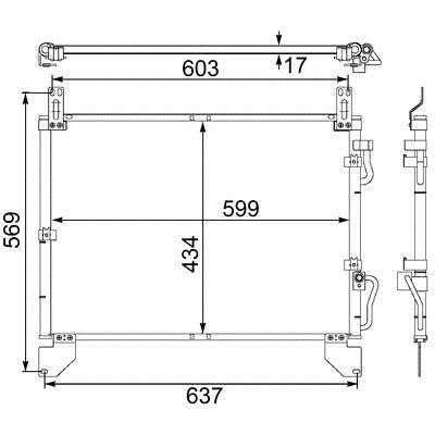 Mahle/Behr AC 480 000S Cooler Module AC480000S