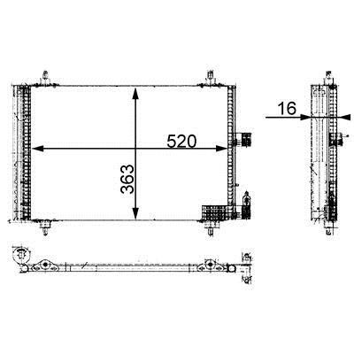 Mahle/Behr AC Condenser – price 379 PLN