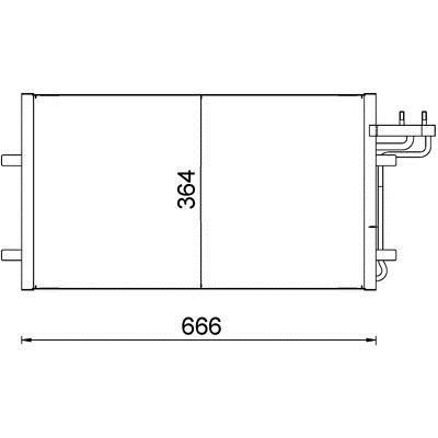 AC374000S Mahle/Behr AC Condenser