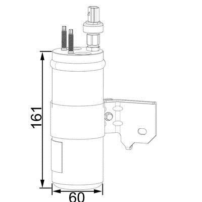 AC receiver drier Ford Ecosport: AD3000P Mahle/Behr Dryer, air conditioner