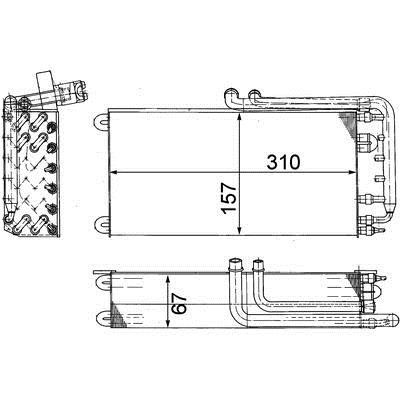 Mahle/Behr Air conditioner evaporator – price [object Object] PLN
