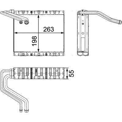Mahle/Behr Air conditioner evaporator – price [object Object] PLN