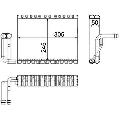 Mahle/Behr Air conditioner evaporator – price [object Object] PLN