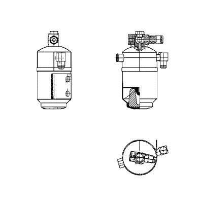 AC receiver drier Mercedes S-Class: AD109000S Mahle/Behr Dryer, air conditioner