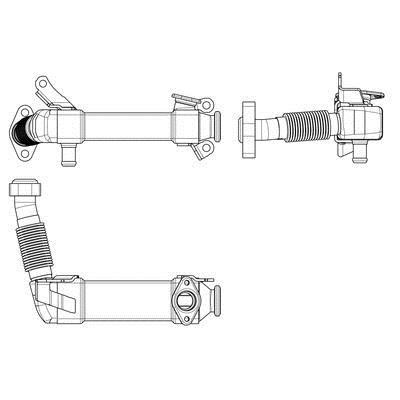 Mahle/Behr Exhaust gas cooler – price [object Object] PLN