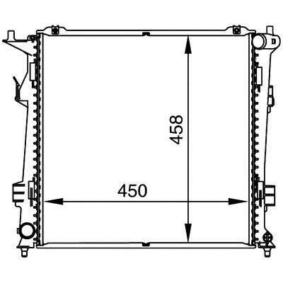 Mahle/Behr Engine cooling radiator – price [object Object] PLN