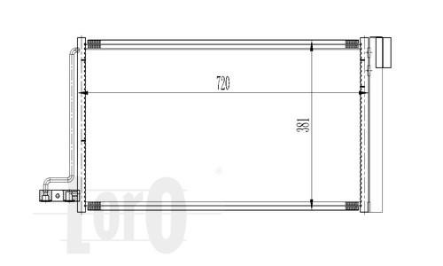 AC Condenser Abakus 017-016-0018