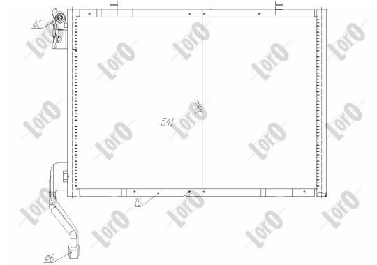 AC Condenser Abakus 017-016-0038