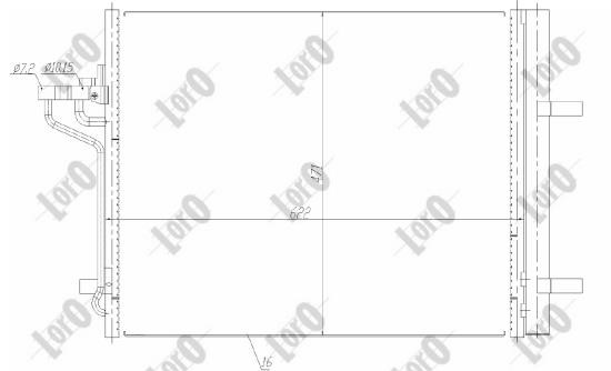AC Condenser Abakus 017-016-0040