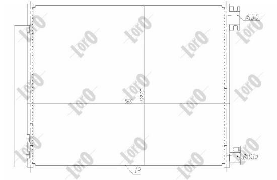 AC Condenser Abakus 042-016-0048