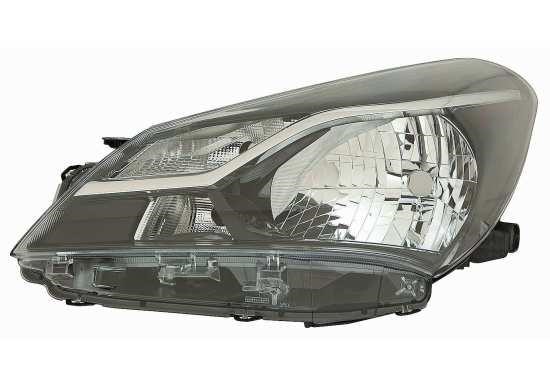 Front light Toyota Yaris: 21211BXRLDEM2 Abakus Headlight