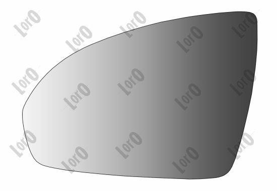 Outside mirror Smart: 3602G09 Abakus Wing mirror glass
