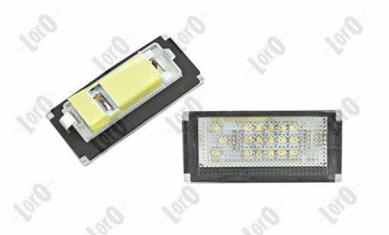 L322100001LED Abakus License lamp