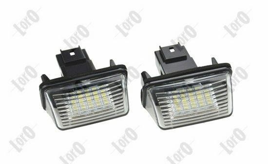 L382100001LED Abakus License lamp