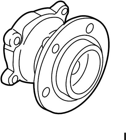 Ford DV6Z-1109-A Wheel hub DV6Z1109A DV6Z1109A Ford Wheel hub
