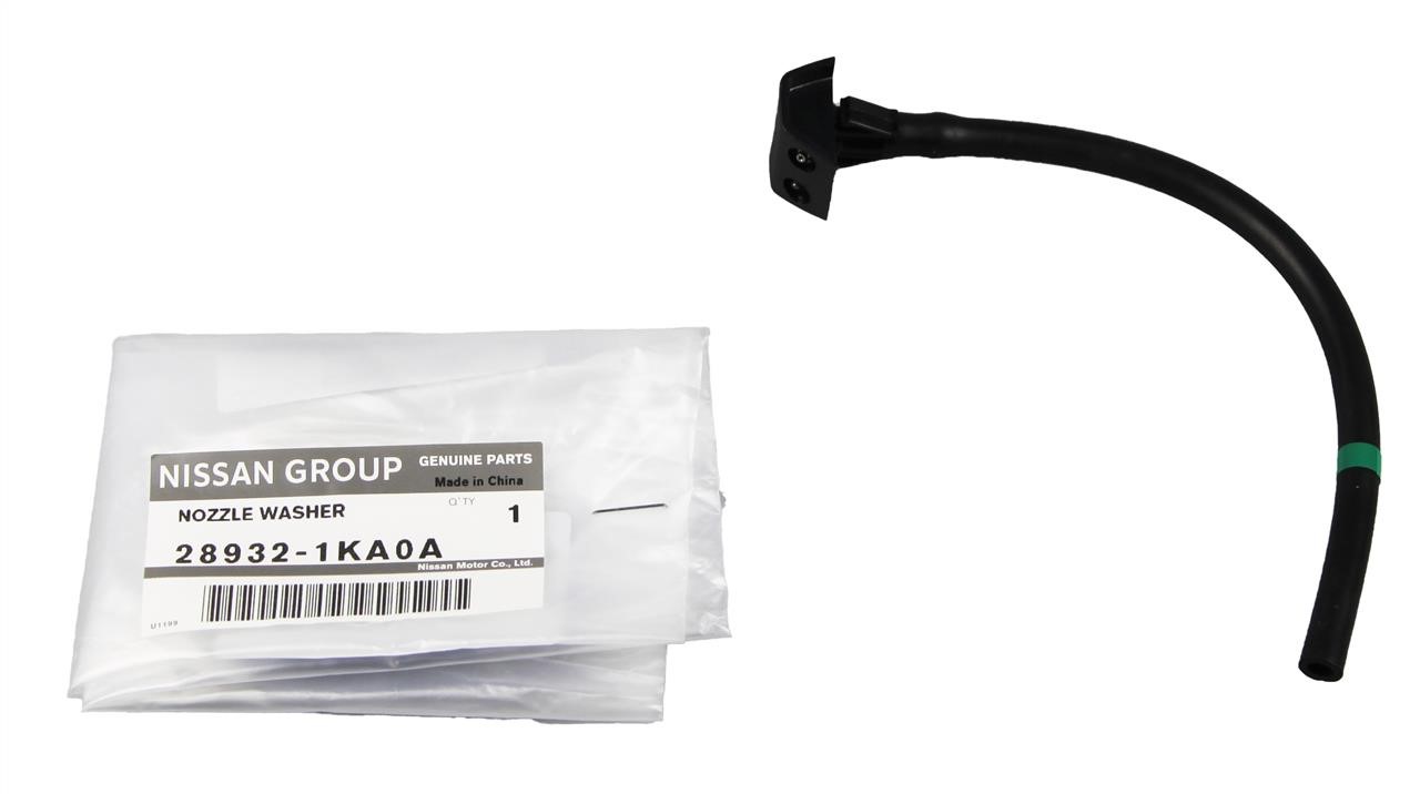 Glass washer nozzle Nissan 28932-1KA0A