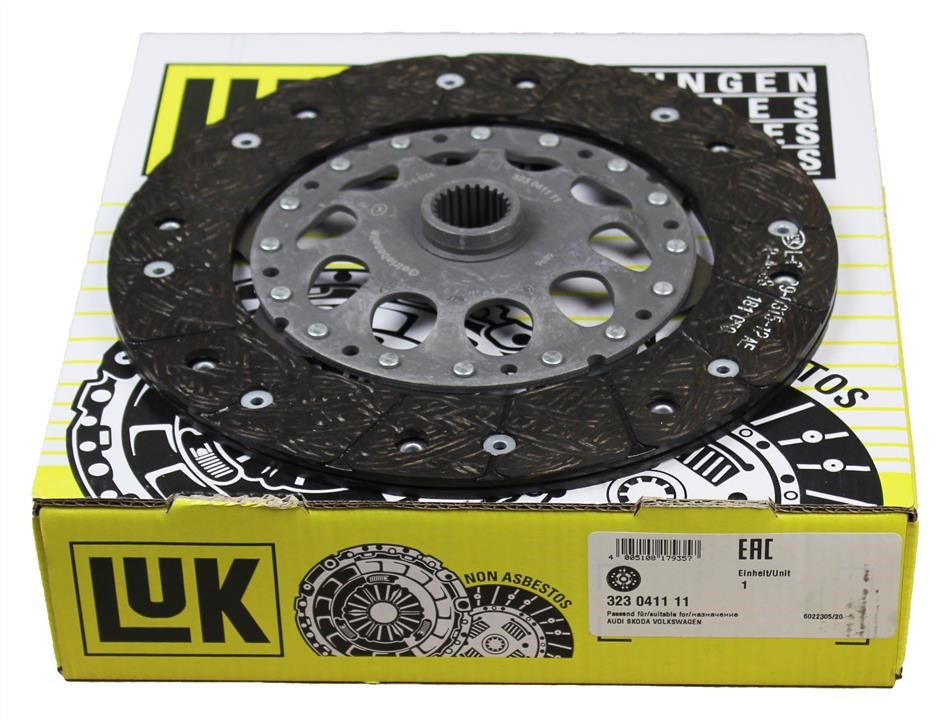 Clutch disc Luk 323 0411 11