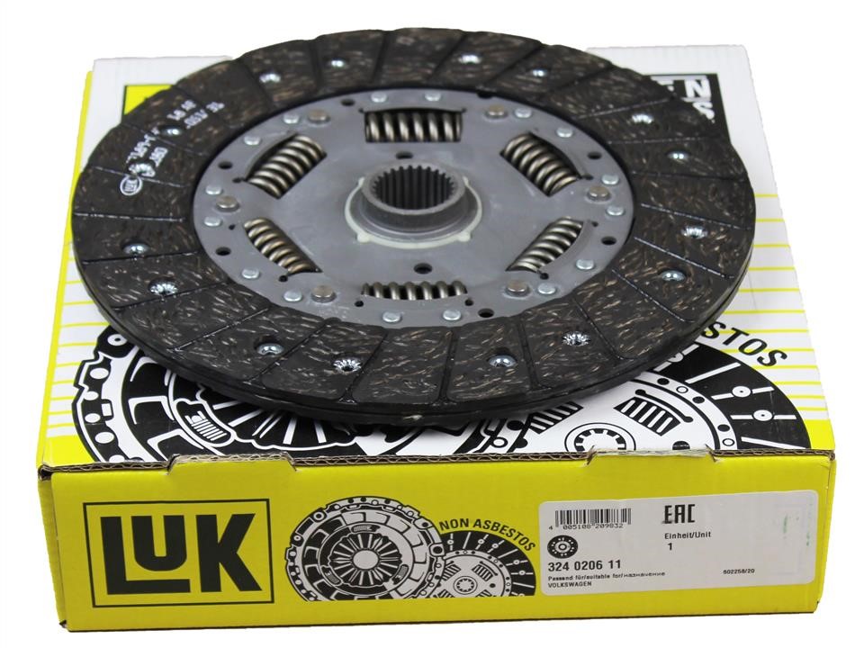 Clutch disc Luk 324 0206 11