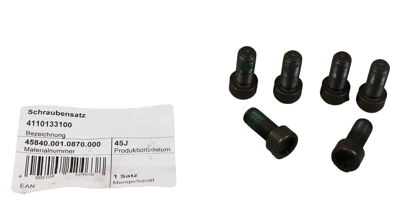 Flywheel mounting bolts, kit Luk 411 0133 10