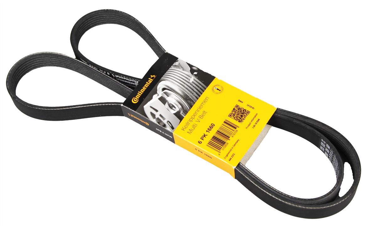 Poly-V belt 6PK1660 Contitech 6PK1660