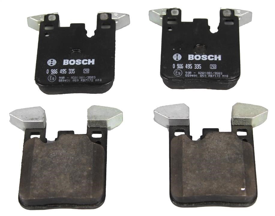 Bosch 0 986 495 335 Brake Pad Set, disc brake 0986495335