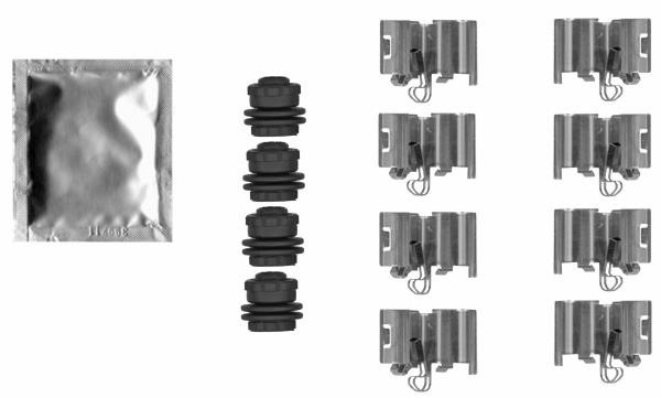 Textar 82549600 Mounting kit brake pads 82549600