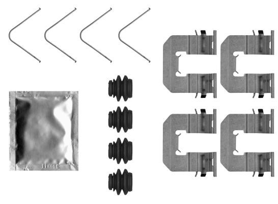 82552200 Textar Brake pad fitting kit
