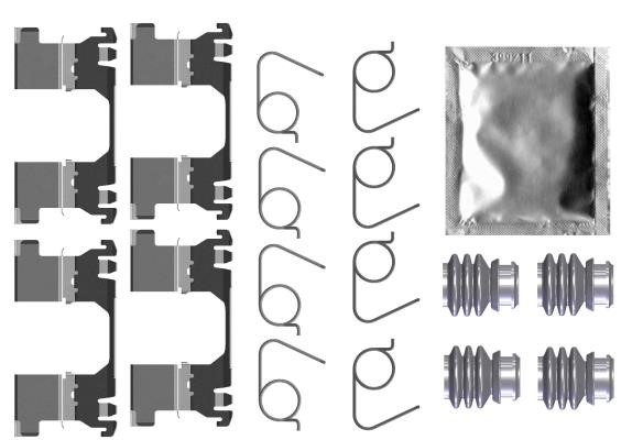 Brake pad fitting accessory Suzuki Vitara: 82552600 Textar Brake pad fitting kit
