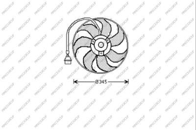 Prasco AD016F001 Hub, engine cooling fan wheel AD016F001
