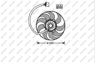 Prasco AD200F007 Hub, engine cooling fan wheel AD200F007