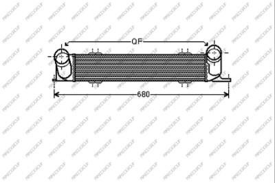 Prasco BM024N001 Intercooler, charger BM024N001