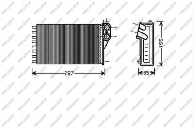 Prasco CI304H001 Heat exchanger, interior heating CI304H001