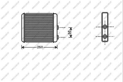 Prasco OP017H002 Heat exchanger, interior heating OP017H002