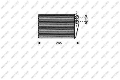 Prasco RN032H001 Heat exchanger, interior heating RN032H001