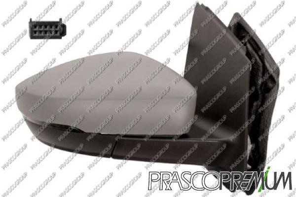 Prasco VG0237125P Rearview mirror external right VG0237125P