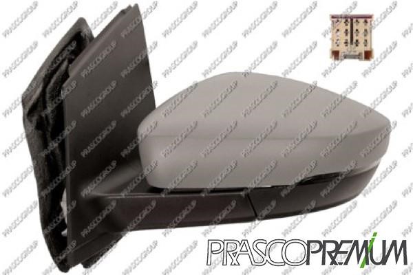 Prasco VG0237144P Rearview mirror external left VG0237144P