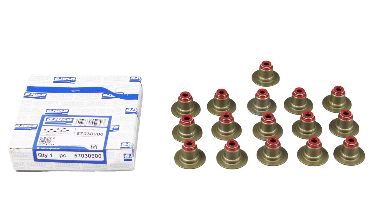 Valve oil seals, kit Ajusa 57030900