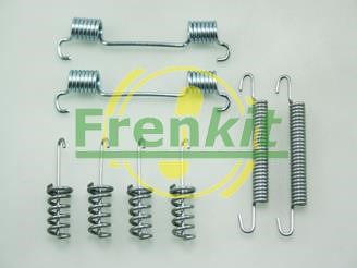 Rear brake pad fitting kit Mercedes Sprinter: 950775 Frenkit Brake pad fitting kit