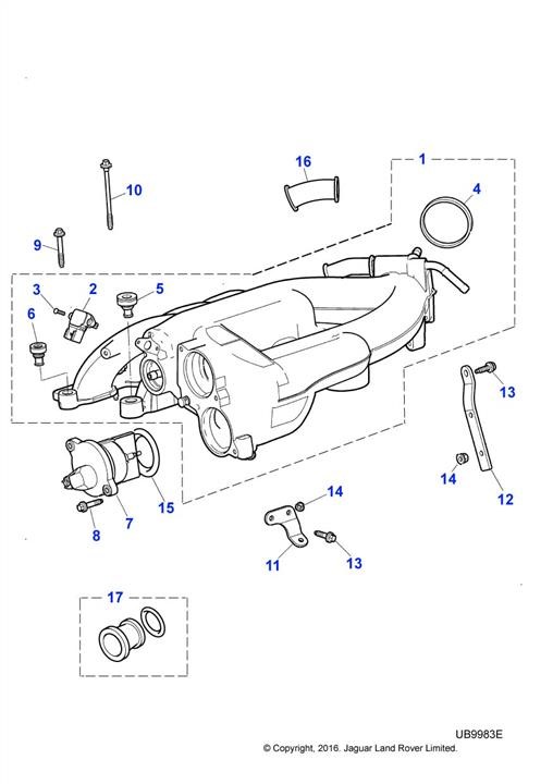 C2S40669005 Jaguar O-ring